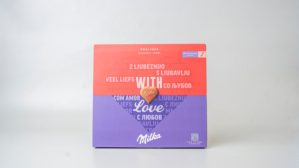 Milka Praline I Love Milka Nougat 110G