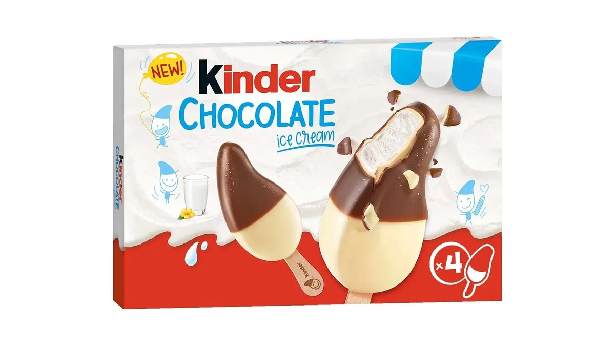 Kinder Chocolate Akullore 4X152G