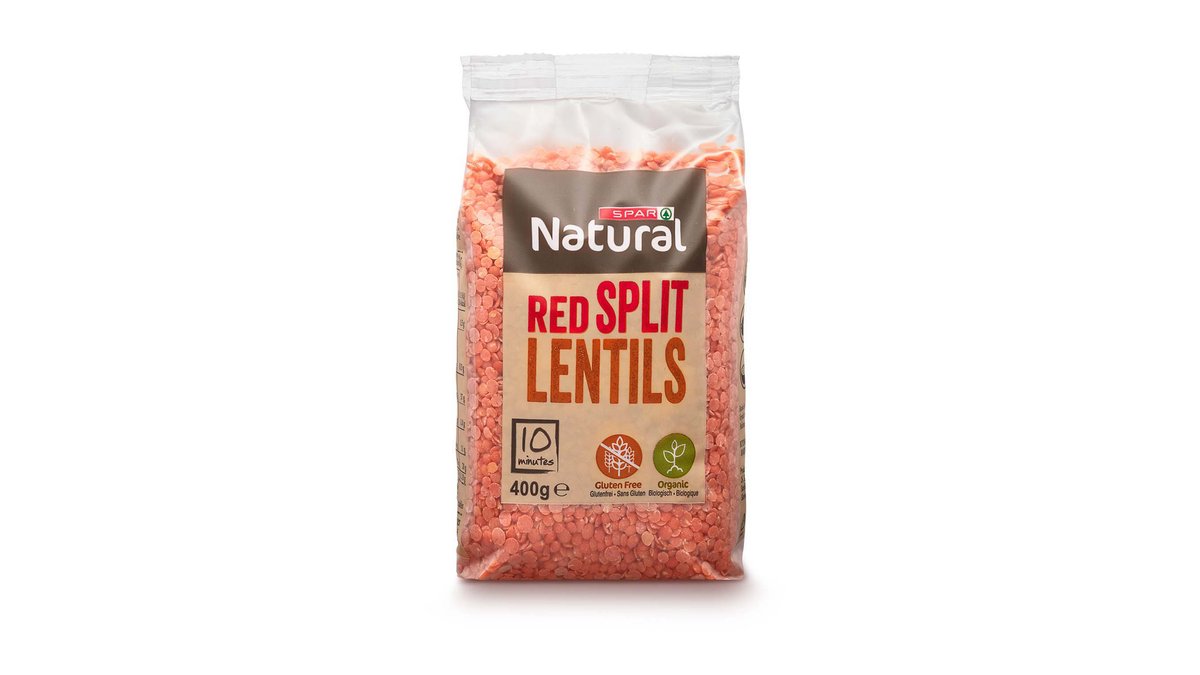 Spar Natural Thjerreza Të Kuqe Organike 400G