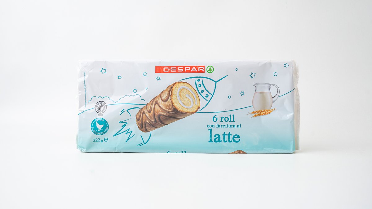 Despar Rollade Kakao&Qumësht 222G