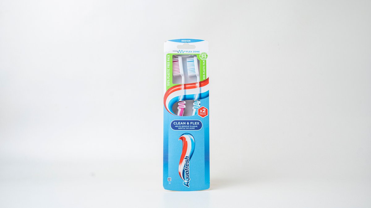 Aquafresh Brushe Dhëmbësh Medium DuoPack