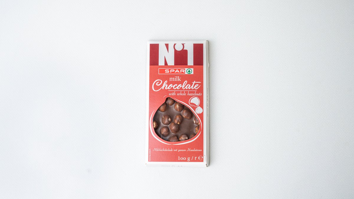 Spar No.1 Cokollade Qumeshti - Lajthi Të Plotë100G