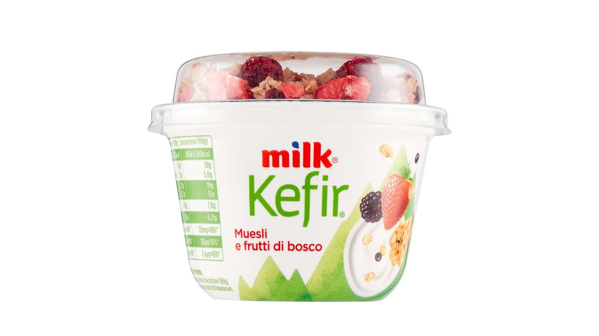 Milk Kefir Jogurt Me Fruta Mali 160G