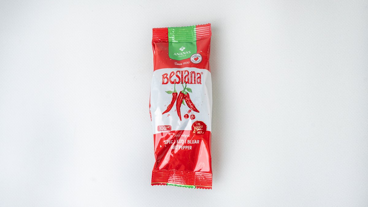 Besiana Biber I Kuq I Bluar 100G