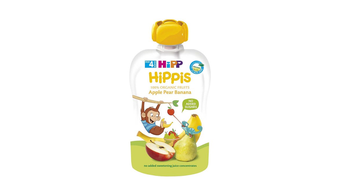 Hipp Mollë Banane Dardhë 100G