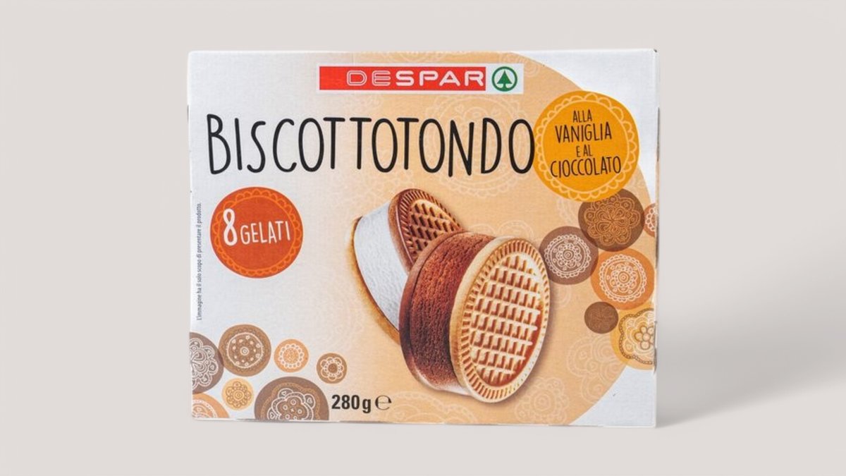 Despar Akullore Biskotë Me Vanilje Dhe Coko 280G