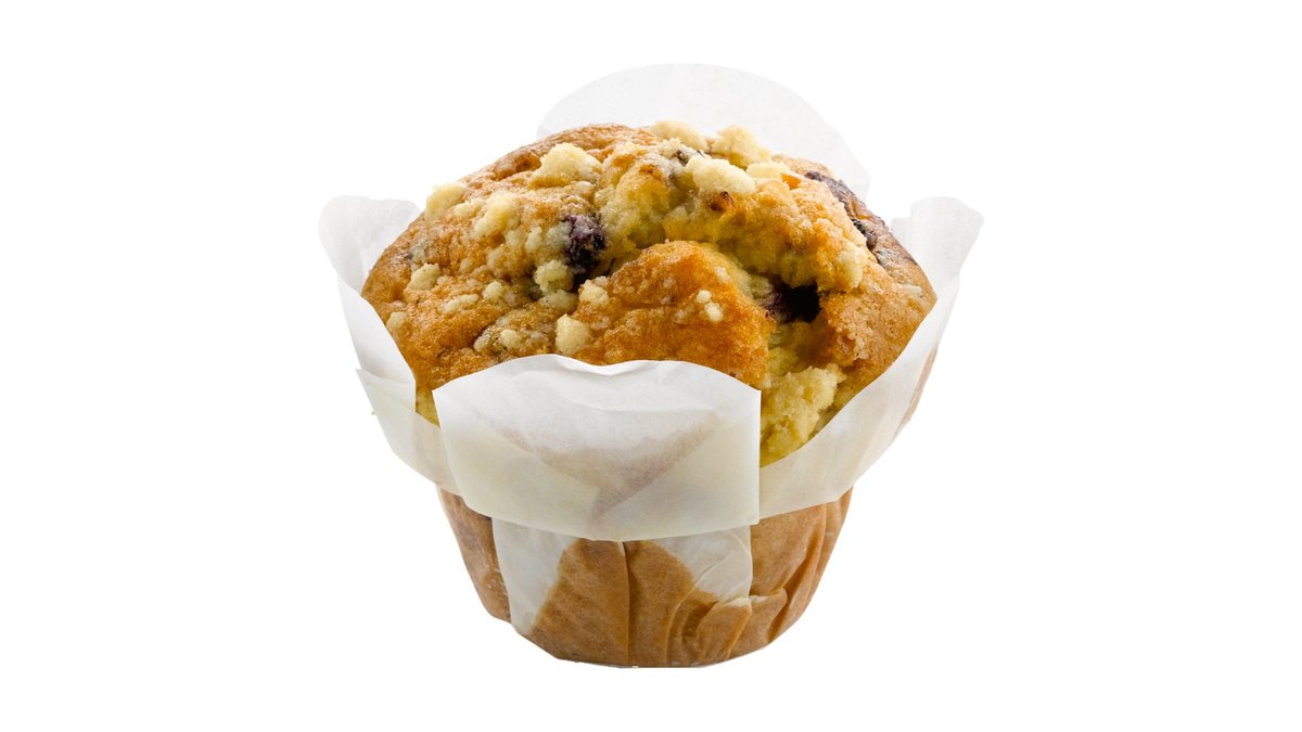 Muffin s lesním ovocem/fresco/1 ks.