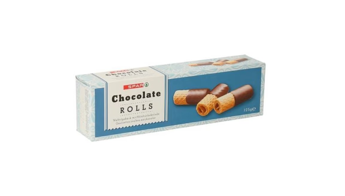 Spar Rolls Çokolladë Me Qumësht 125G