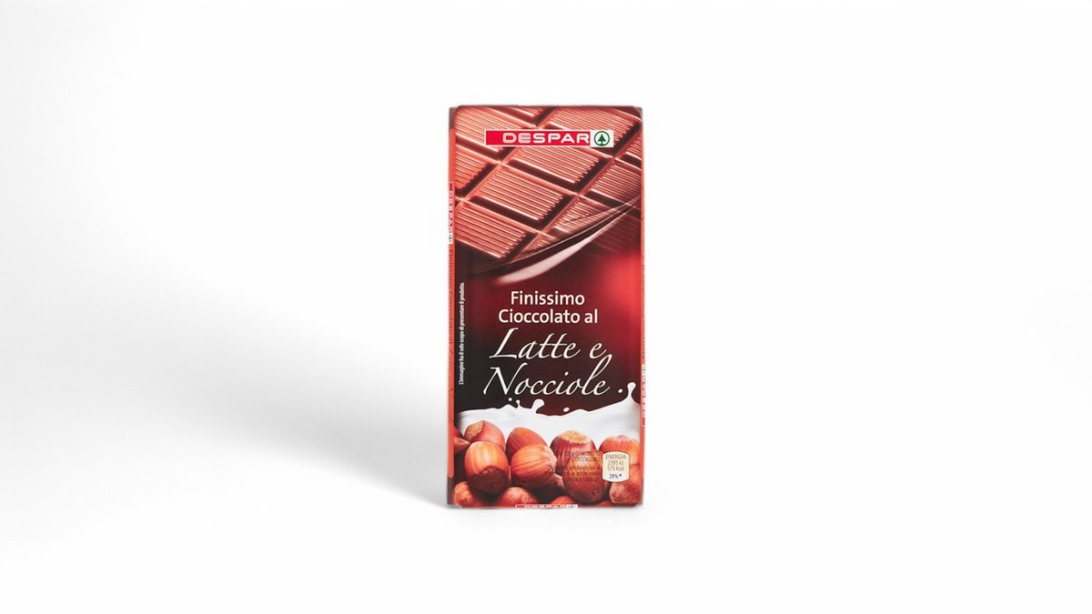Despar Çokolladë Me Qumësht Dhe Lajthi 100G
