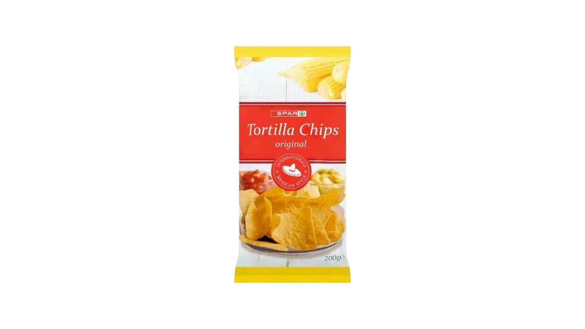 Spar Tortilla Chips Natural 200G