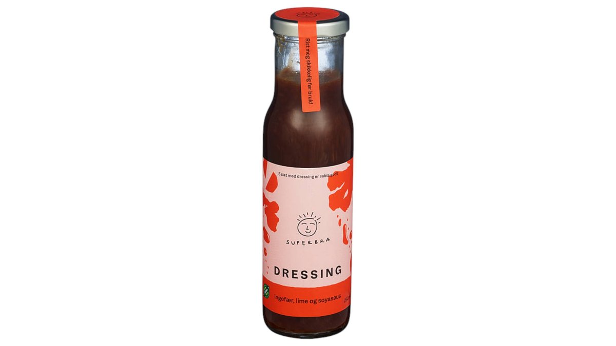 Superbra Dressing Ingefær, Lime & Soya ØKO, 250 ml