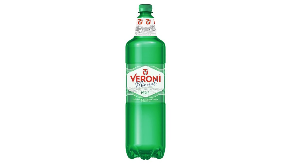 Veroni Mineral Perle Naturalna woda mineralna gazowana 1,5 l