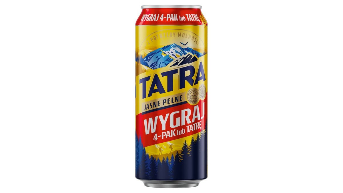 Tatra Piwo jasne pełne 500 ml