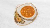 Objednať Zuppa di gamberi alla diavola con bruschetta