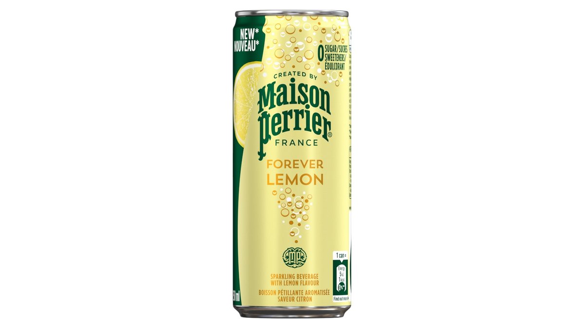 Perrier Maison Forever Напиток газированный Лимон 0,25л