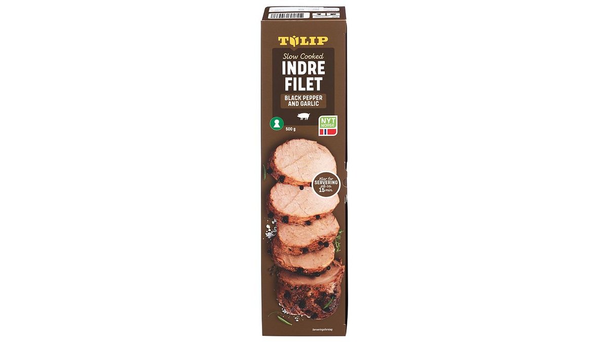 Tulip Indrefilet Black Pepper & Garlic, 500 g