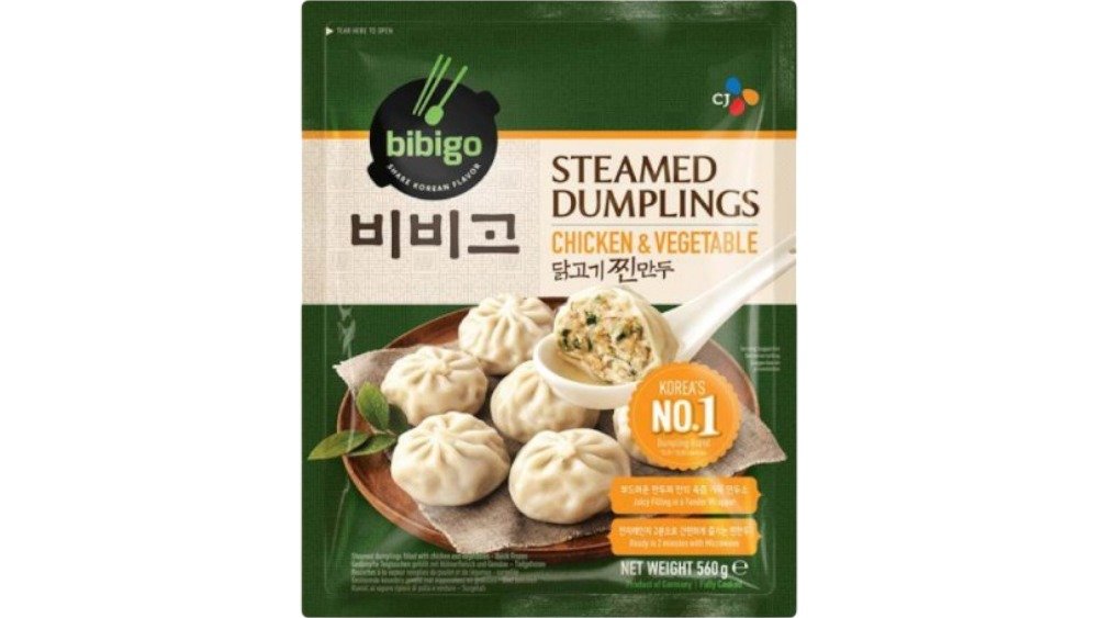 ❄️Dampede Dumplings m. Kylling & Grøntsager, Bibigo