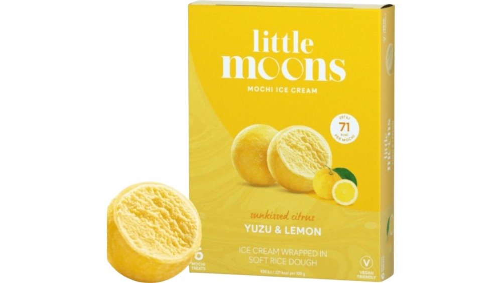 ❄️Vegansk Yuzu & Lemon Mochi Is, Little Moons