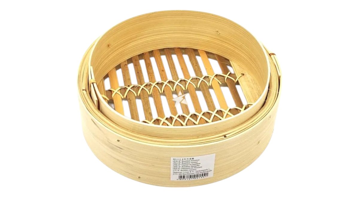 Dampkurv i bambus 20cm 1 stk.