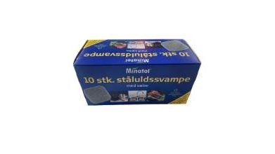 MINATOL Praktisk ståluldssvampe 116 g