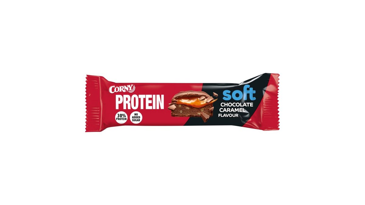 Corny Protein Soft tyčinka s proteínom, mliečnou čokoládou s príchuťou karamelu 45 g