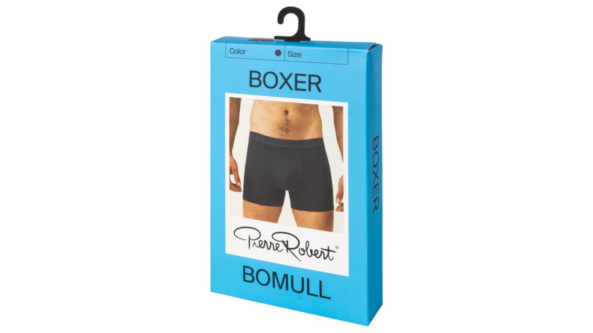 Pierre Robert Kalsonger Boxer Blå XL, 1-pack