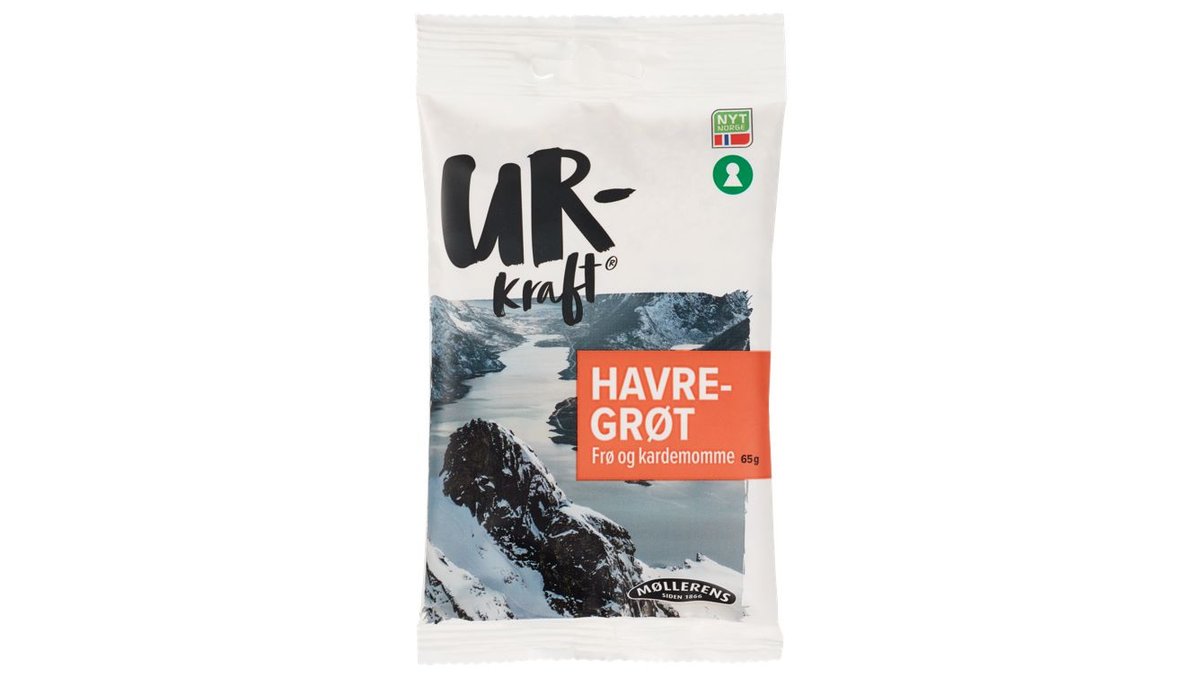 Urkraft Havregrøt Frø & Kardemomme, 65 g