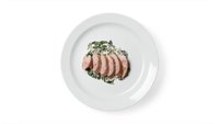 Objednať STEAK z panenské vepřové svíčkové na špenátovém lůžku s FETA sýrem