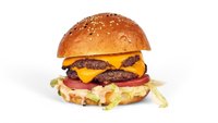 Objednať Double hovězí BURGER v bulce z pekárny Optimista