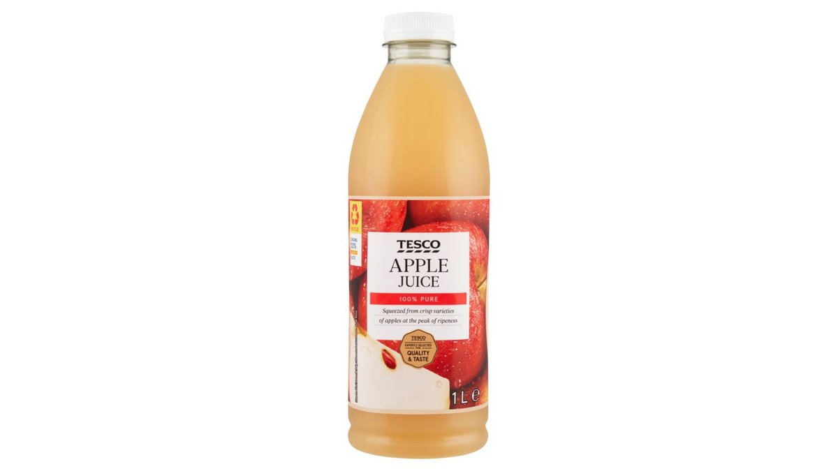 Tesco Apple Juice 1l
