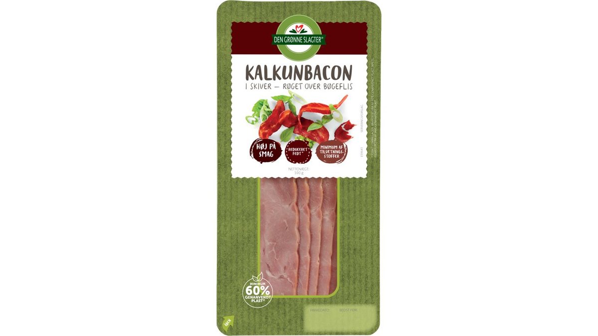 Bacon i skiver kalkun, Den Grønne Slagter