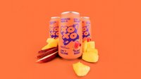 Objednať XOXO Tropical Sparkling Soda 330ml