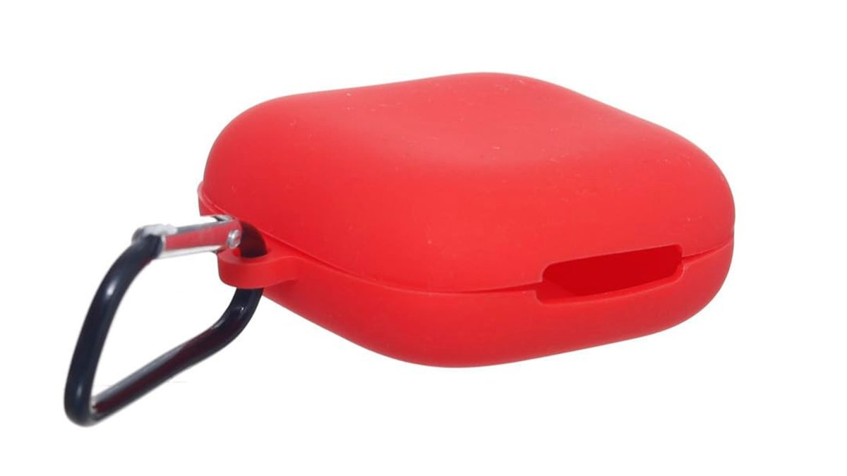 Red AirPods 4 silicone case