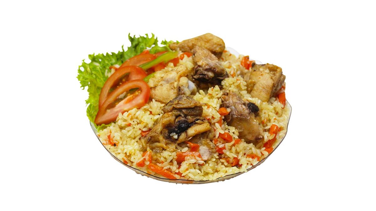 Плов с курицей, вес