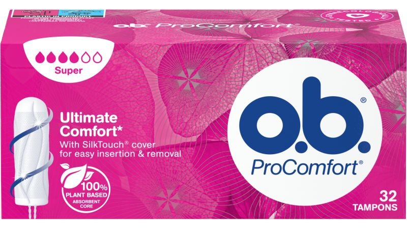O.B. Tamponger Procomfort Super, 32-pack