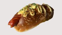 Objednať Hot dog s klobásou a syrom