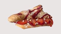 Objednať Croissant plnený tvarohom a jahodami