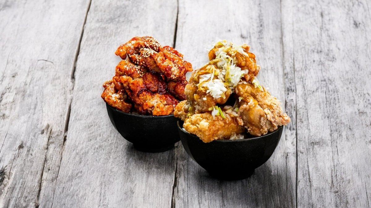 Image of Sakutto bakuage!! Baku mori tori katsu don Karaage Shouten Toriichi Meat Hakodate Goryokaku-ten