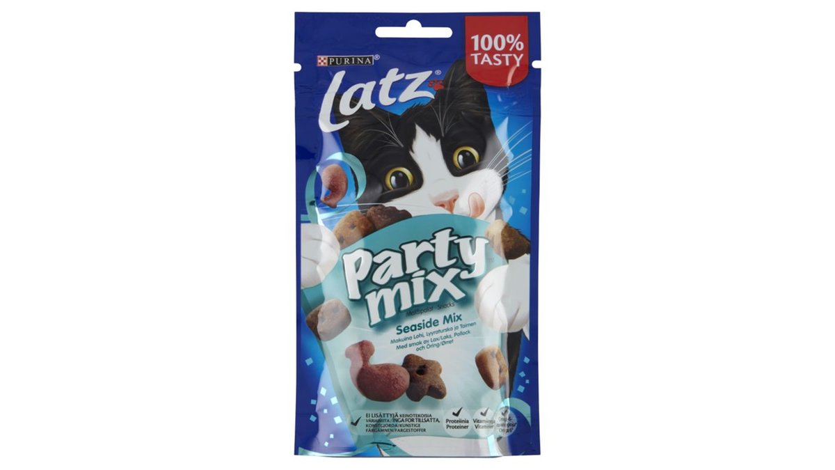 Godbidder t. kat party mix seaside, Purina Latz
