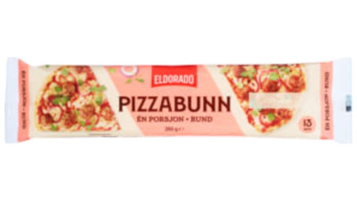Eldorado Pizzabunn Rund, 280 g