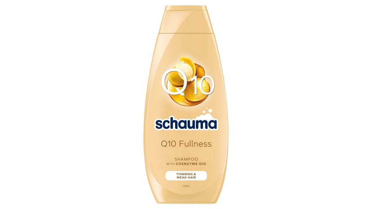 Schauma Q10 Fullness Szampon do włosów cienkich i osłabionych odbudowujący 400 ml