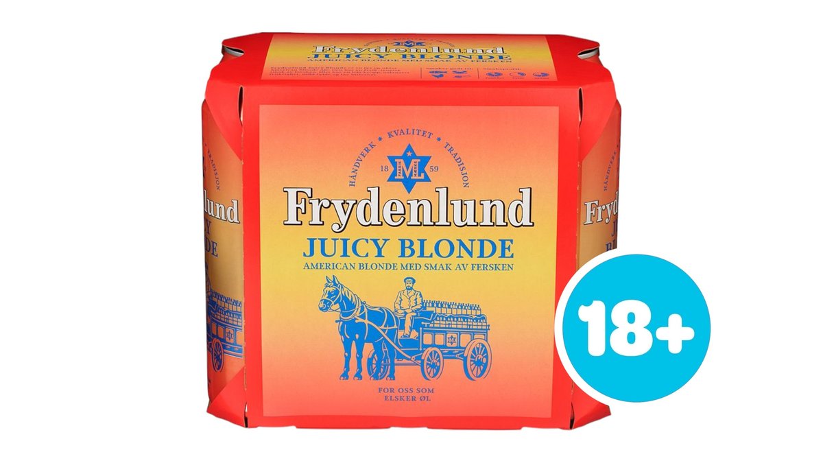 Frydenlund Juicy Blonde 4.5%, 6x500 ml