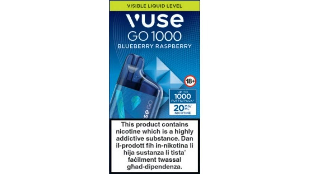 vuse go 800 blue raspberry VUSE Pods und Vapes ab 2,95 € main image 1