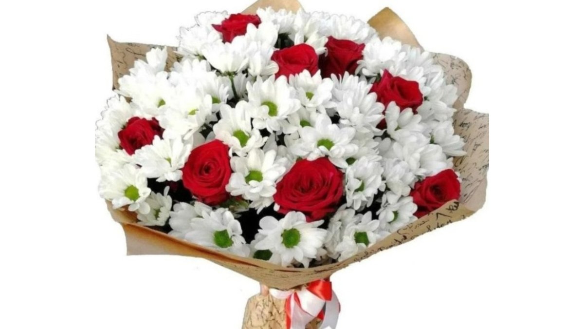 ქრიზანთემების ბუკეტი