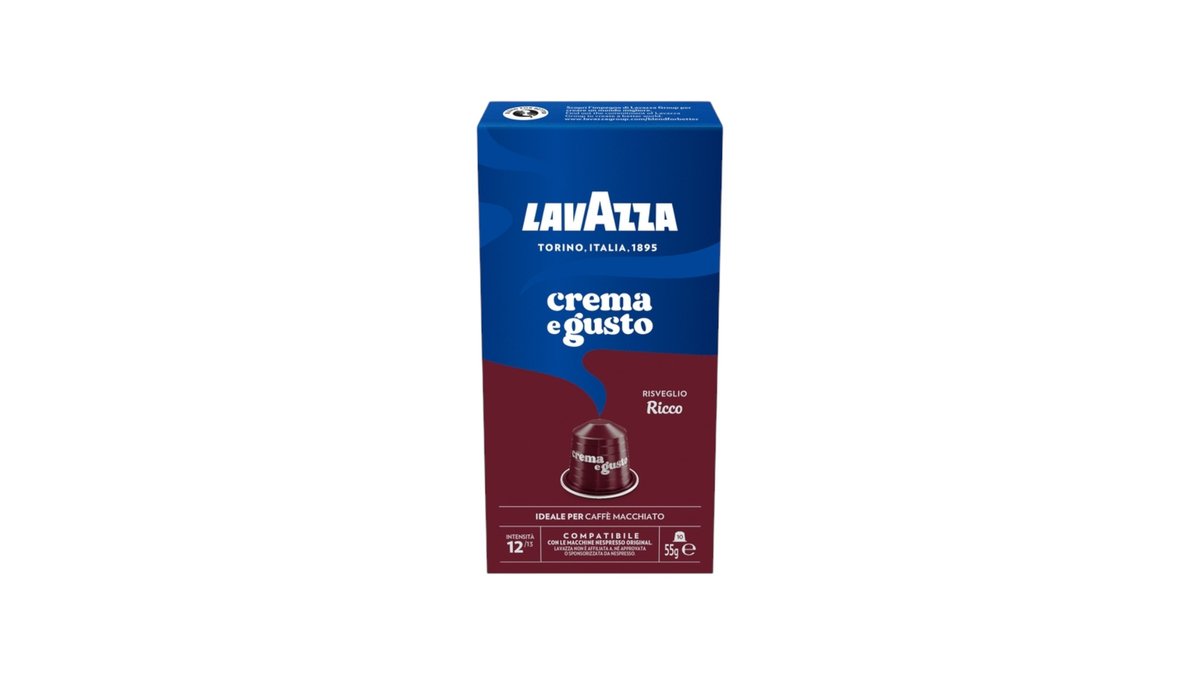 Lavazza NCC ALU Crema e Gusto Ricco kapsule, 10 kom