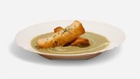 Objednať spinach soup 🌶️