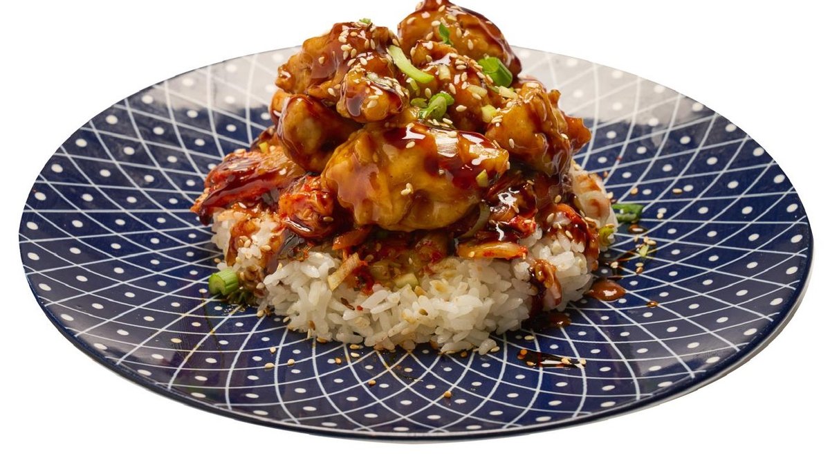 Kimchi Reis gebratener Reis - gustigfood, image size:1200x675