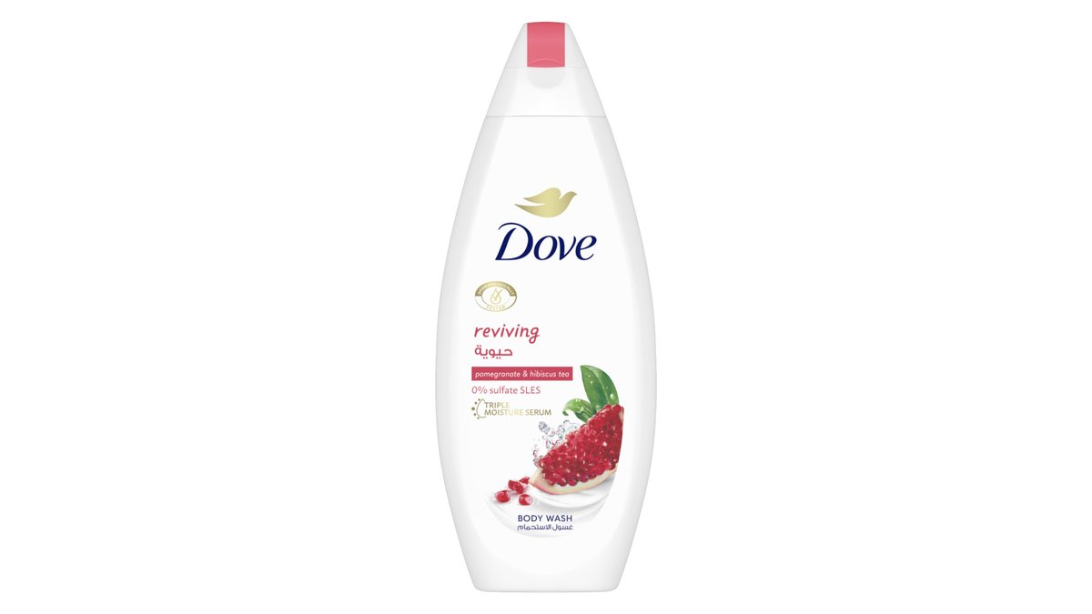 Гель DOVE Для душа Оживляющий гранат 250мл п/у