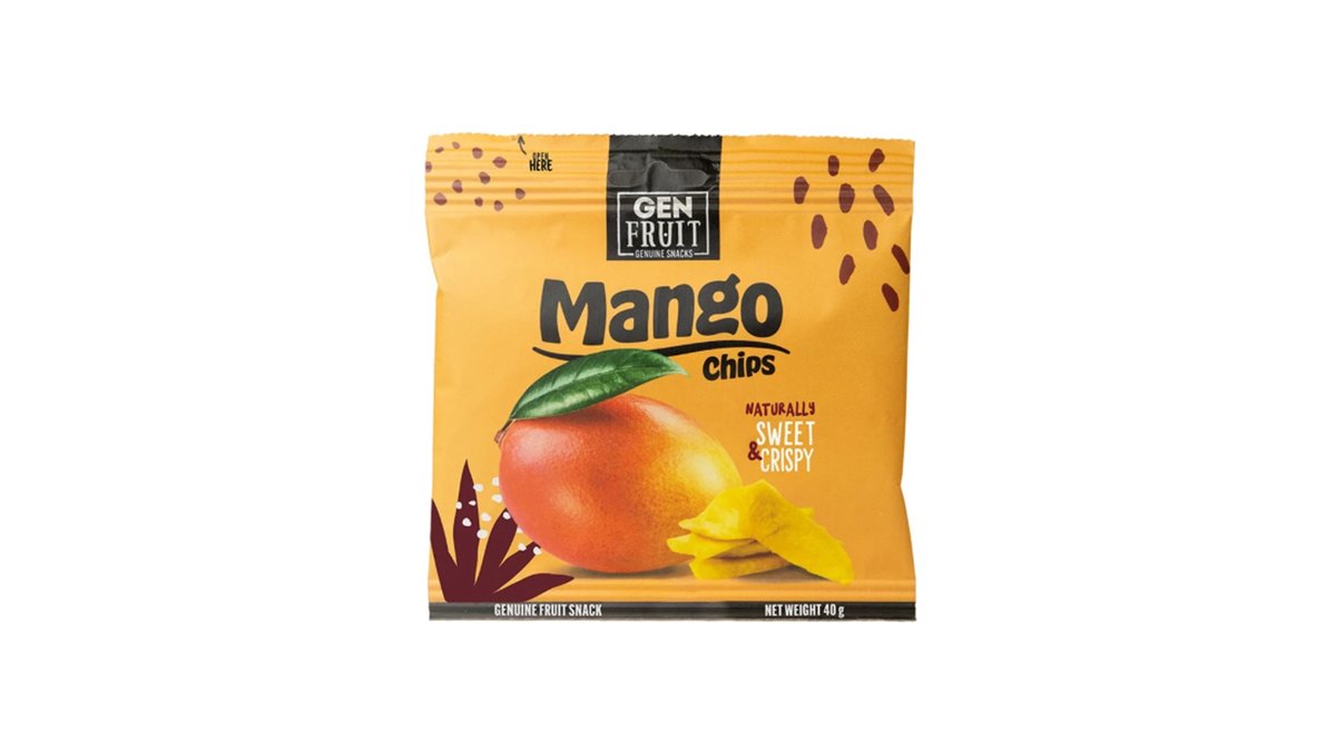 Kuivattu Mangolastu 40g