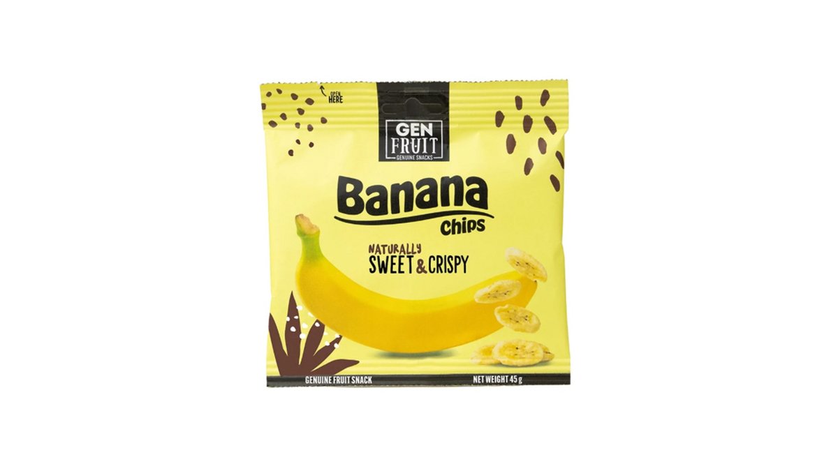 Kuivattu Banaanilastu 45g